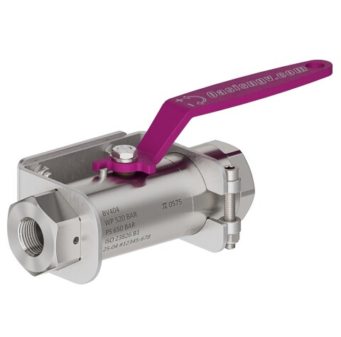 400 Series TPED Drop In Ball Valves - 520 Bar