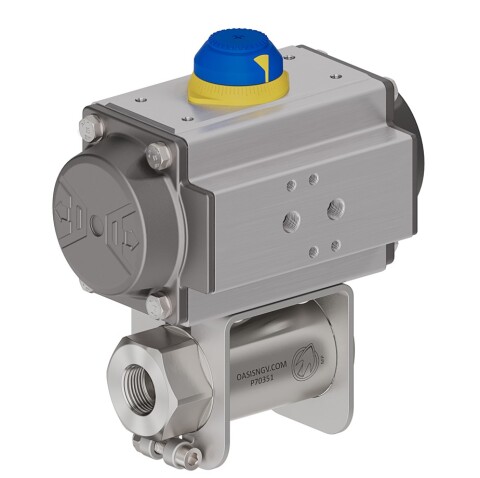 400 Series Actuated TPED Ball Valves - 520 Bar