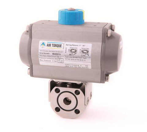 Sandwich Valve With Air Torque Actuator